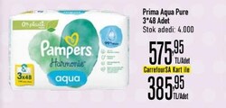Prima Pampers Aqua Pure 3x48 Adet