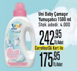 Uni Baby Çamaşır Yumuşatıcı 1500 ml