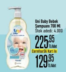 Uni Baby Bebek Şampuanı 700 ml