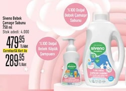 Siveno Bebek Çamaşır Sabunu 750 ml