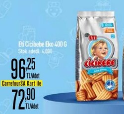 Eti Cicibebe Eko 400 g 