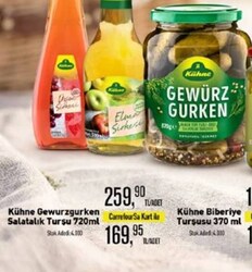 Kühne Gewürzgurken Salatalık Turşusu 720 ml