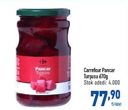 Carrefour Pancar Turşusu 670 g