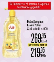 Dalin Şampuan Klasik 700 ml