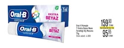 Oral-B Komple 7 Ekstra Beyaz Nane Ferahlığı Diş Macunu 75 g