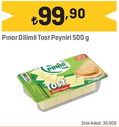 Pınar Dilimli Tost Peyniri 500 g