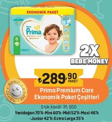 Prima Premium Care Ekonomik Paket Çeşitleri