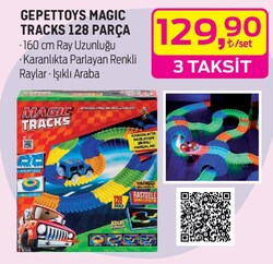 Gepettoys Magic Tracks 128 Parça