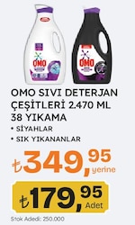 Omo Sıvı Deterjan 38 Yıkama 2.47 lt