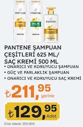 Pantene Onarıcı & Koruyucu Şampuan 625 ml