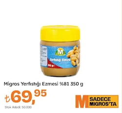 Migros Yerfıstığı Ezmesi 350 gr