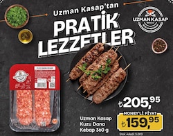 Uzman Kasap Kuzu Dana Kebap 360 gr