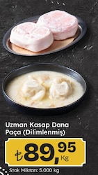 Uzman Kasap Dana Paça (Dilimlenmiş) kg