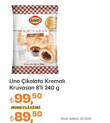 Uno Çikolata Kremalı Kruvasan 240 gr