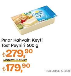 Pınar Kahvaltı Keyfi Tost Peyniri 600 gr