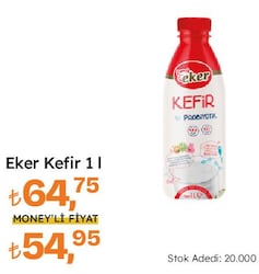 Eker Sade Kefir 1 lt