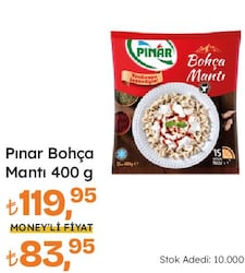 Pınar Bohça Mantı 400 gr