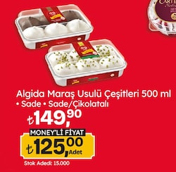 Algida 500 ml Sade Maraş Usulü Dondurma