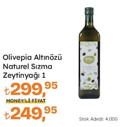 Olivepia Altınözü Naturel Sızma Zeytinyağı 1 l