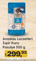 Anadolu Lezzetleri İspir Kuru Fasulye 500 g
