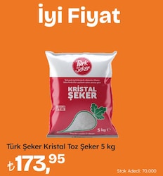 Türkşeker Toz Şeker 5 kg