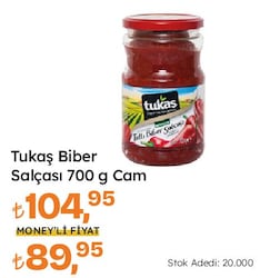 Tukaş 700 gr Tatlı Biber Salçası