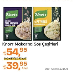 Knorr Makarna Sos Çeşitleri/Adet
