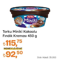 Torku Banada Miniki 450 gr Fındık Kreması