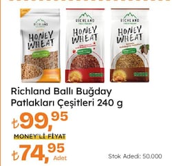 Richland Ballı Buğday Patlakları 240 gr