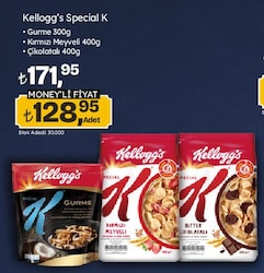 Kellogg's Special K Gurme Bitter Çikolatalı ve Hindistan Cevizli 300 gr