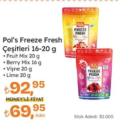 Pol's Freeze Fresh Berry Mix 16 Gr