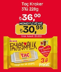 Ülker Taç Kraker 76 gr 3'lü