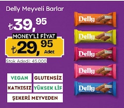Delly Meyveli Barlar/Adet