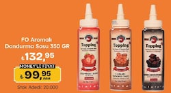 Fo Çilek Meyveli Topping (Dondurma Sosu) 350 Gr