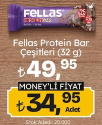 Fellas Optimum Duble Kakao 32 gr Protein Bar