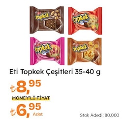 Eti Topkek Fındıklı Kakaolu Kek 35 gr