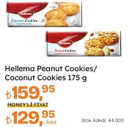 Hellema Peanut Cookies /Coconut Cookies 175 g 