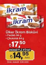 Ülker İkram Fındıklı Bisküvi 84 gr