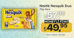 Nesquik Duo Tablet Çikolata 70 gr