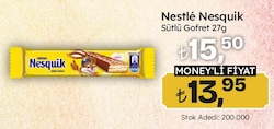 Nestle Nesquik Sütlü Gofret 27 g 