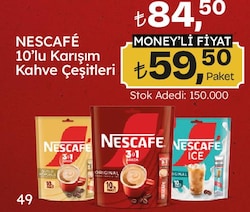 Nescafe Original 3'ü 1 Arada 10x17.5 gr