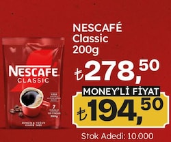Nescafe Classic Granül Kahve 200 gr Eko Paket