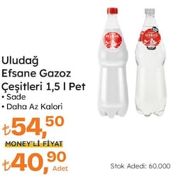 Uludağ 1.5 lt Pet Gazoz