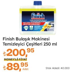 Finish 250 ml Bulaşık Makinesi Temizleyici