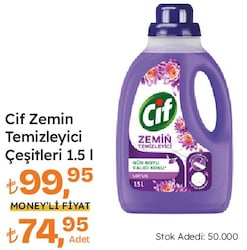 Cif Yüzey Temizleyici 1.5 lt