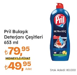 Pril Power Limon Sıvı Bulaşık Deterjanı 675 gr/653 ml