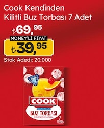 Cook Kendinden Kilitli Buz Torbası 7'li