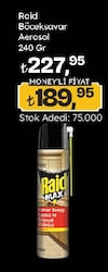 Raid Böceksavar Aerosol 240 gr 