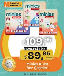 Minies Külot Bez Çeşitleri 