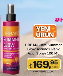 Urban Care Summer Glow Aşamalı Renk Açıcı Sprey 100 ml 